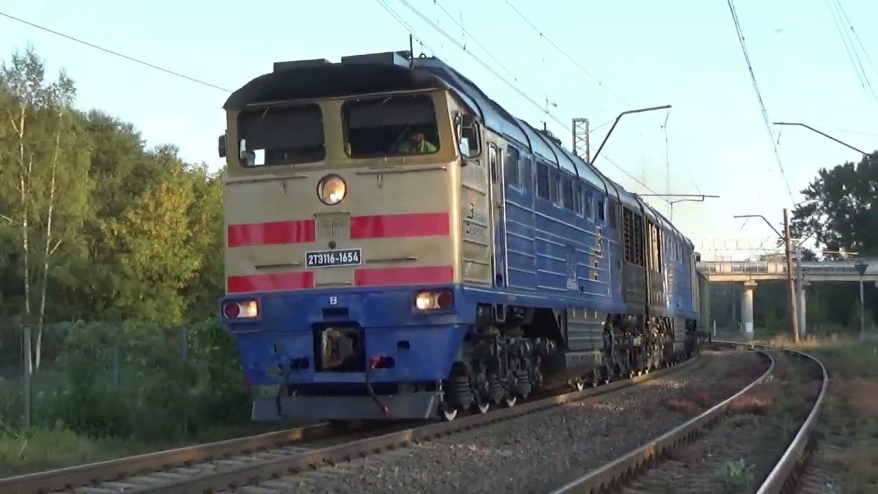 1 час грузовых поездов Латвии | ЖД микс №116 | Railway mix №116