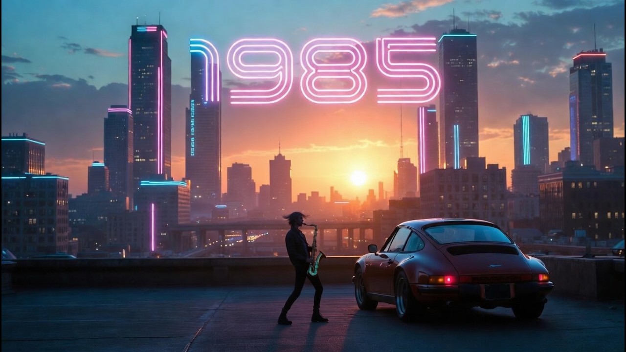 1985 Nights | Retro Synthwave with Saxophone