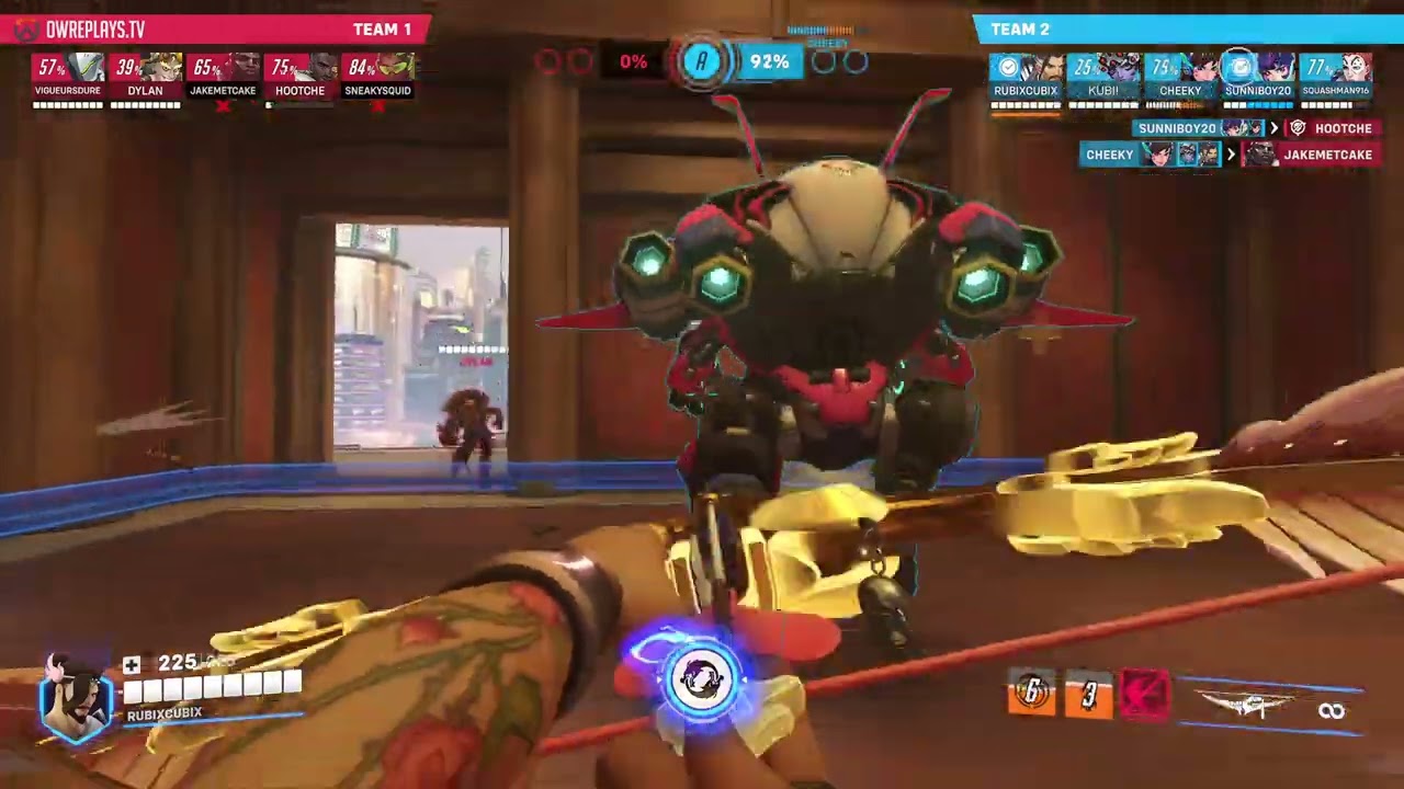 Hanzo pop off by RUBIXCUBIX — Overwatch 2 Replay 8SAPNJ