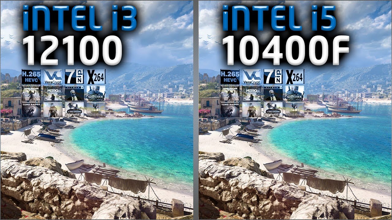 12100 vs 10400 Benchmarks &ndash; 15 Tests 🔥