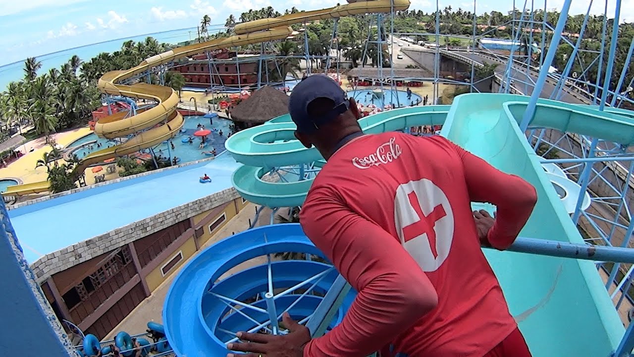 Verde Water Slide at Veneza Water Park