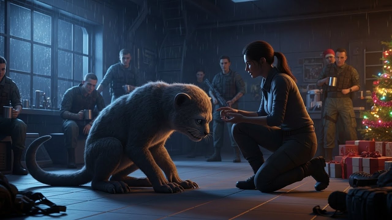 The Cub Was Sad — The Human Informed Him That Christmas Was Coming, and the Cub Began Dancing
