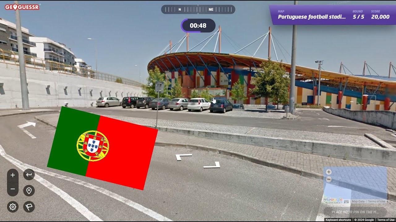 This Beautiful Stadium Cost Me the Perfect 25K [Geoguessr Portuguese Football Stadiums Map]