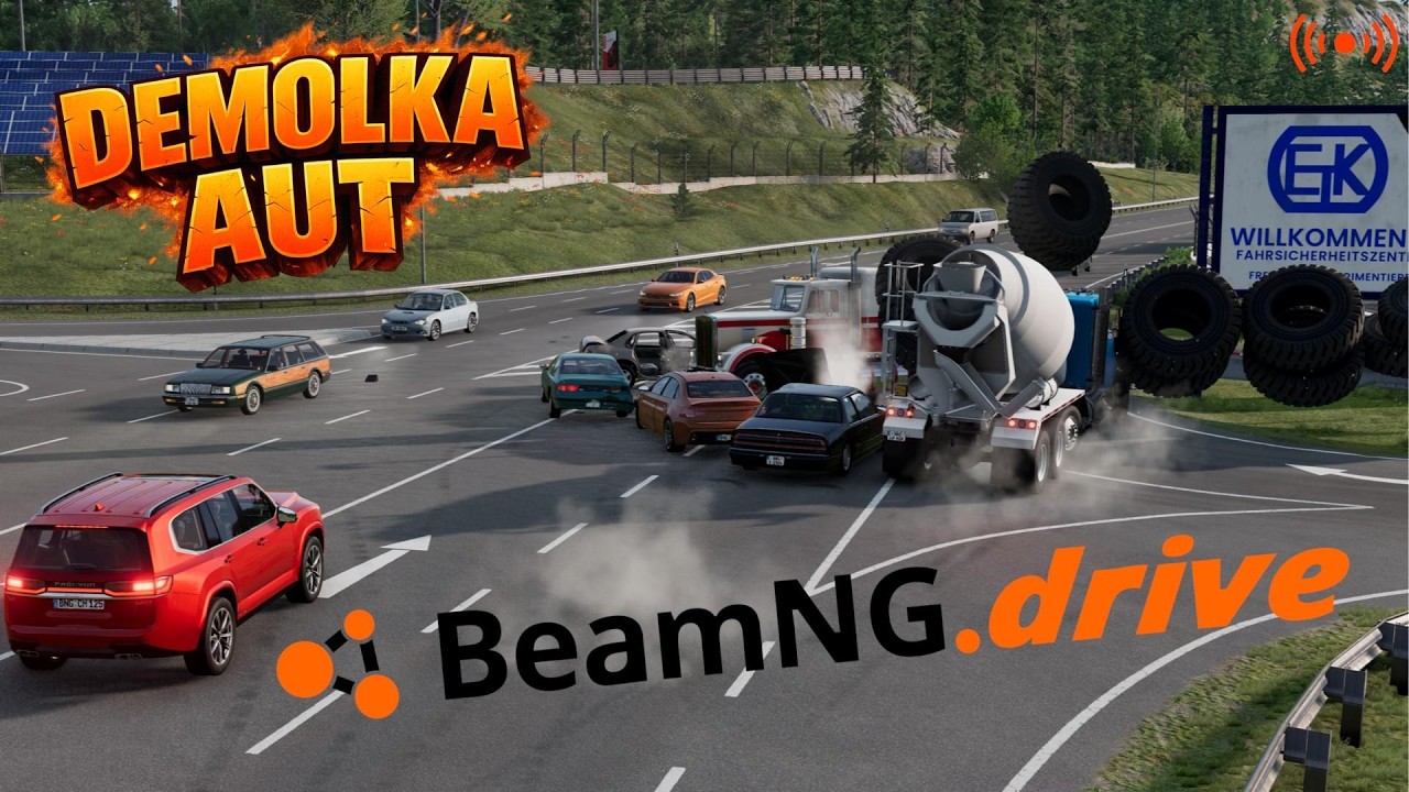 🔴 DEMOLKA AUT I SOCZYSTE ROZGNIOTY W BEAMNG.DRIVE
