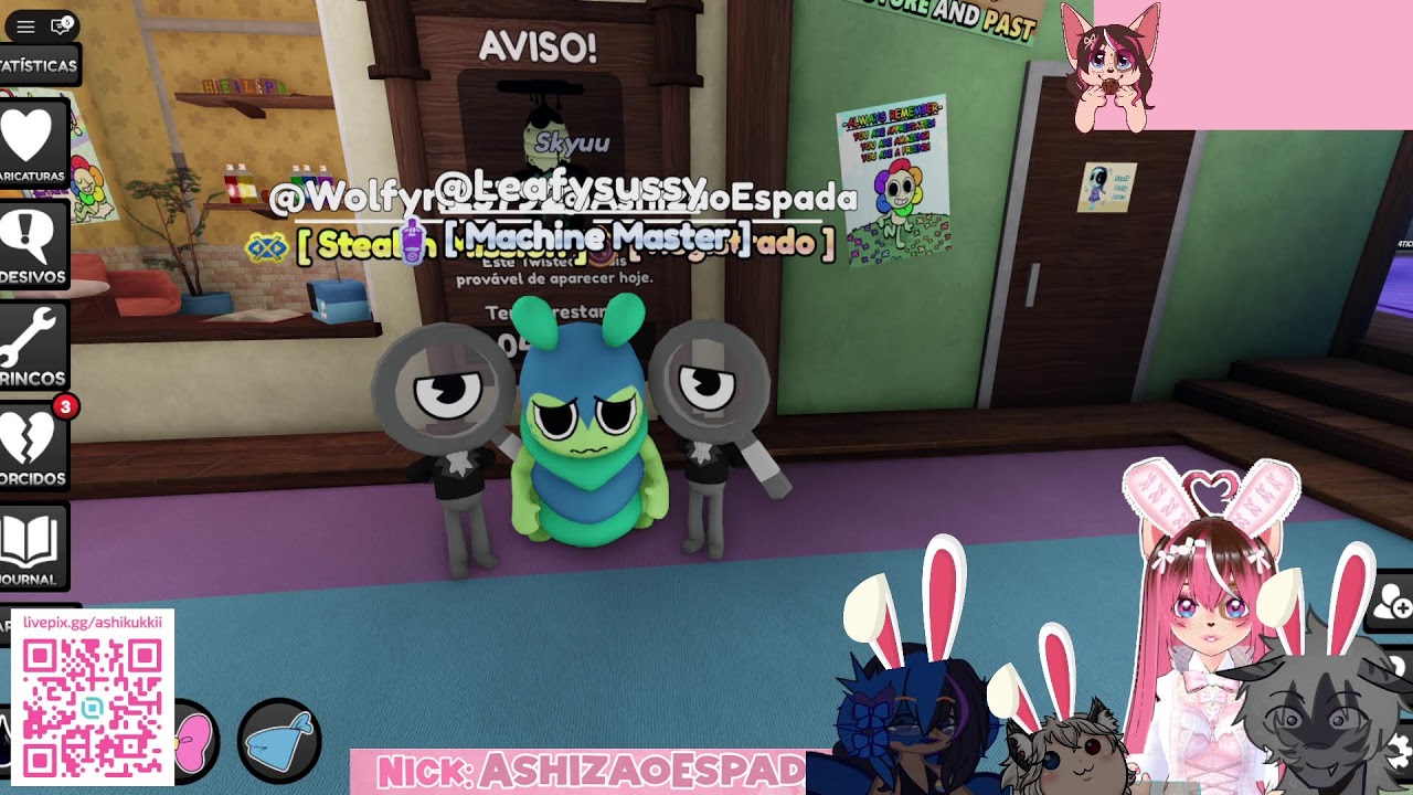 Jogando com Amigos #Roblox #viral #vtuber #vtuberbr #live #desenhando #artedigital #arte
