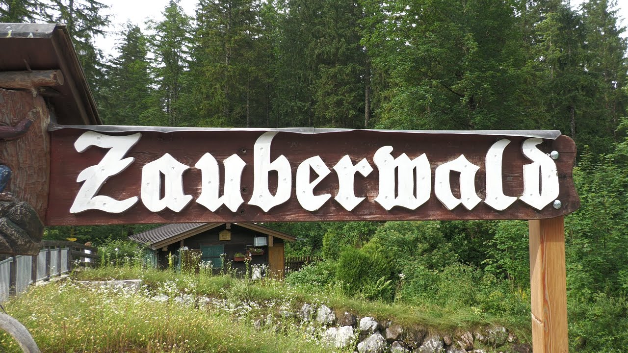 Der Zauberwald in Hintersee bei Berchtesgaden, Ramsau, Ramsauer Ache, Berchtesgadenerland.
