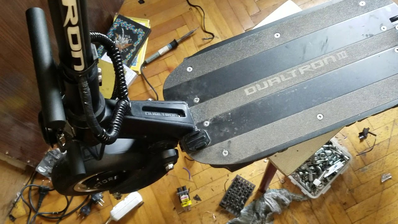 Ремонт Dualtron 3 после мастерской
