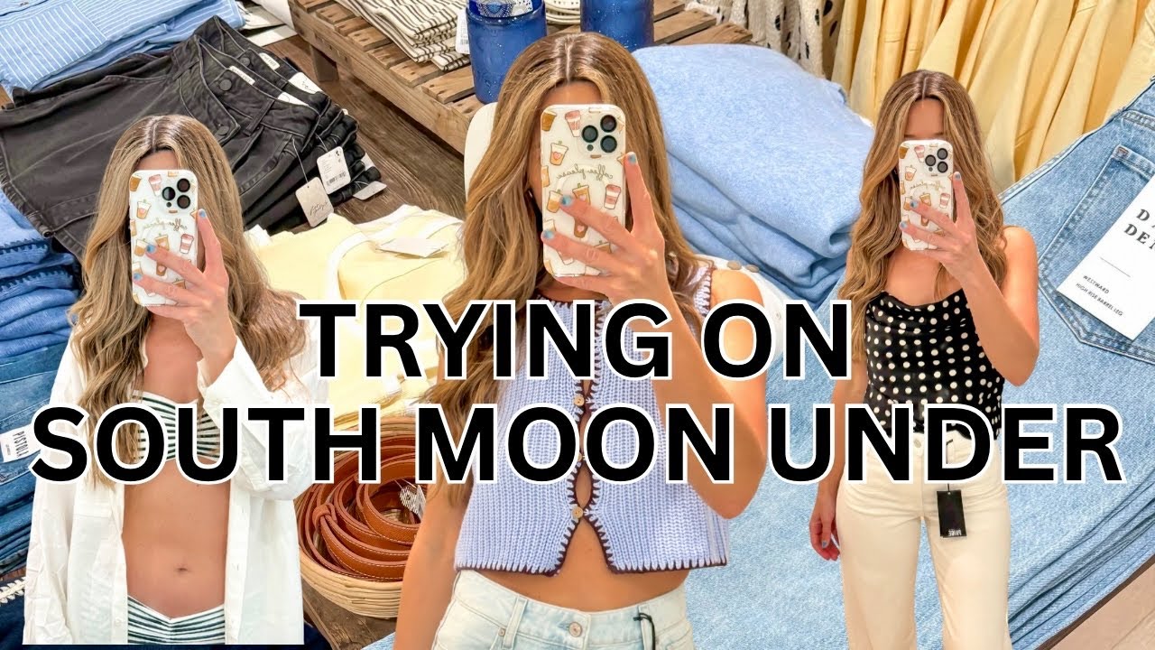 Trying On Everything at South Moon Under | In-Store Try-On Haul