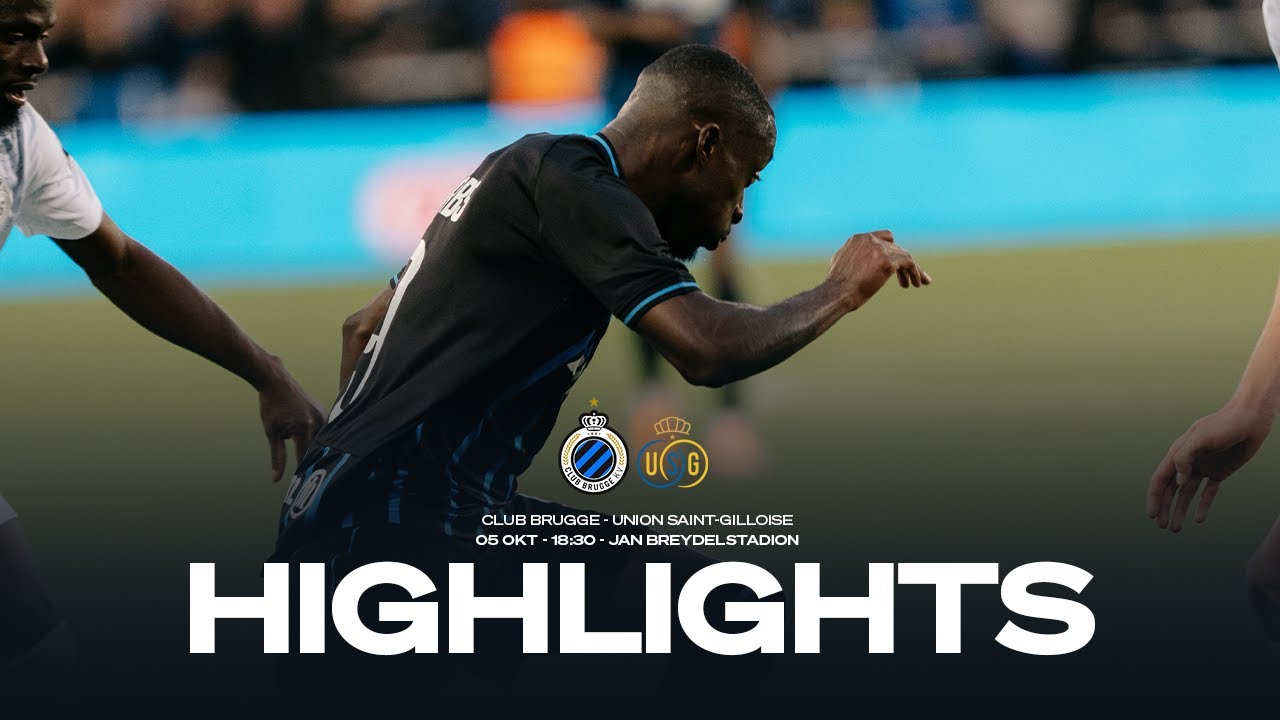 CLUB BRUGGE - UNION SG | HIGHLIGHTS | 2025-2026
