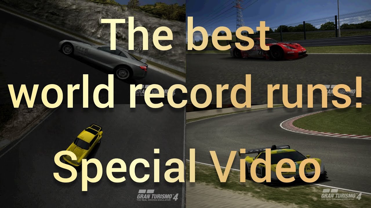 Gran Turismo 4: The best world record runs I have ever done! | Birthday Special Video