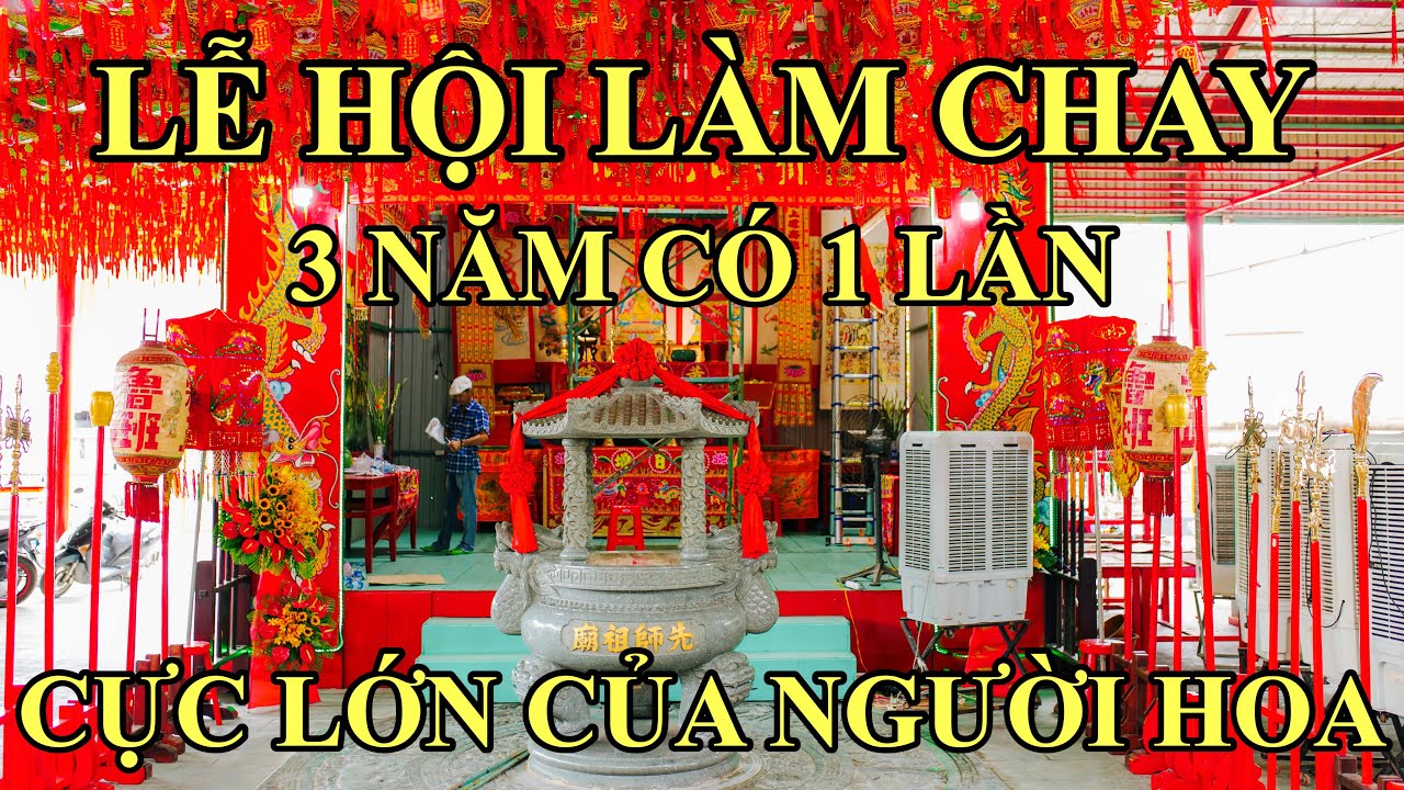 Lễ Hội Làm Chay ở Miếu Tổ Sư hay chùa Bà Thiên Hậu Bửu Long