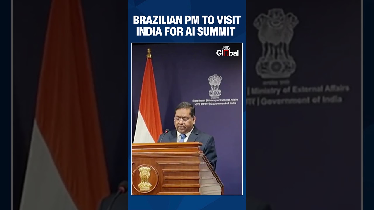 Brazilian PM Lula India Visit: AI Summit, Defence Deals And $15Bn Trade Talks With PM Modi |#shorts