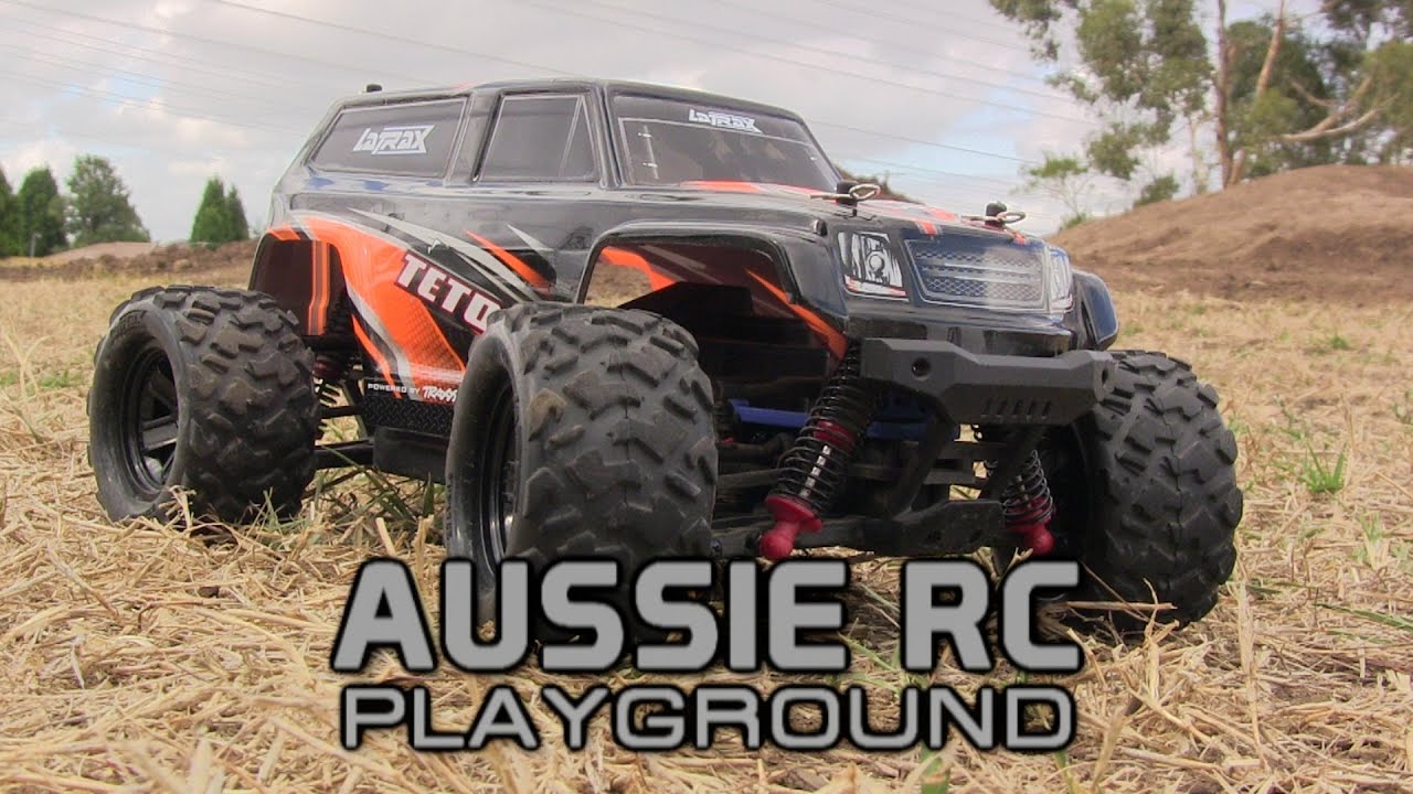 LaTrax Teton 4x4 MT 1/18 scale 2S Running Video