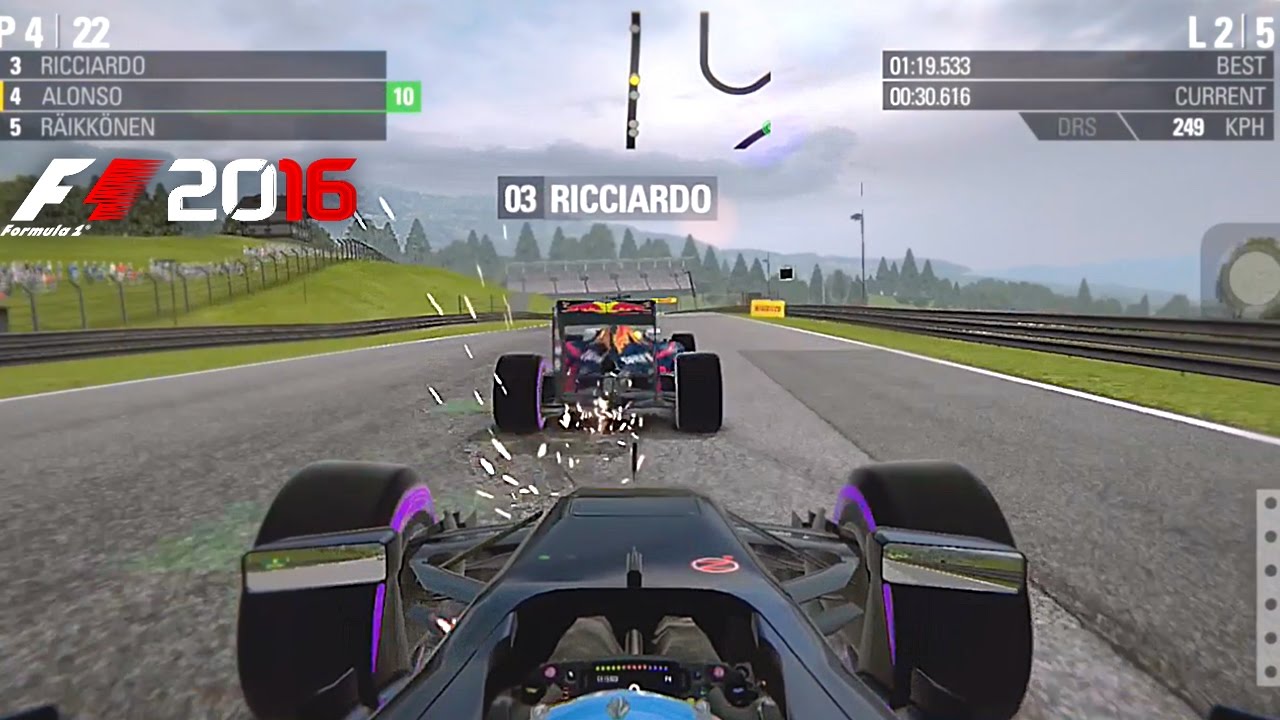 F1 2016 iOS - FORMULA 1 AUSTRIAN GRAND PRIX 2016 | FERNANDO ALONSO - iOS Gameplay (F1 2016 MOBILE)
