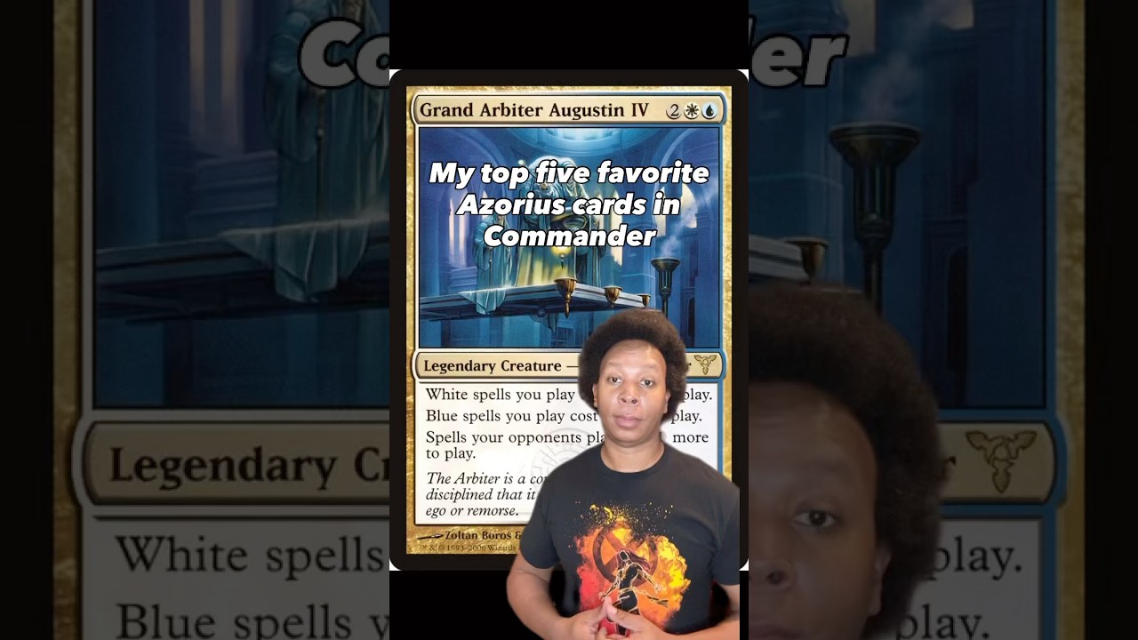 Пять моих любимых карт Азориусов в &laquo;Командире&raquo; ✋🏾