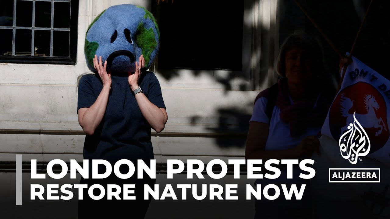 Thousands march in London to call for ‘urgent’ climate action