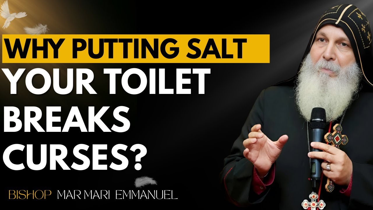 The Biblical Reason Salt in Your Toilet Breaks Witchcraft and Curses  | MAR MARI  EMMANUEL