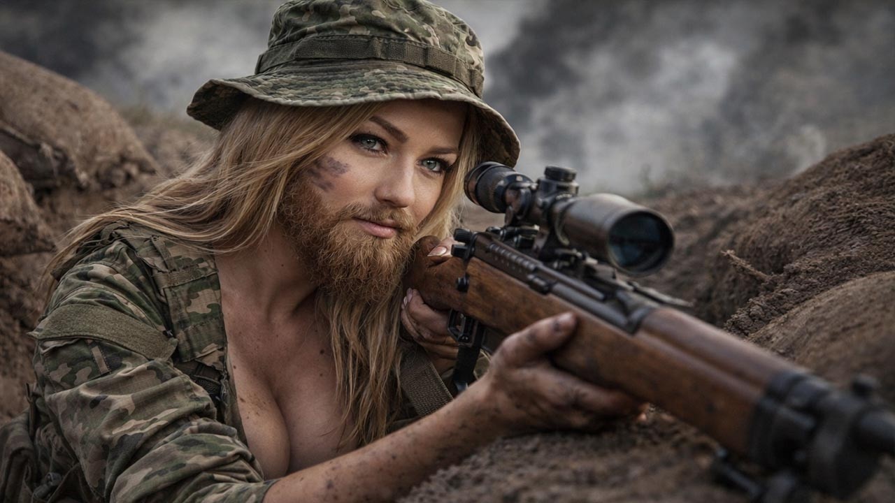 БОРОДАТАЯ СНАЙПЕРША - РУССКИЕ ВОЕННЫЕ ФИЛЬМЫ 2026, фильм детям нельзя +18 запрет!