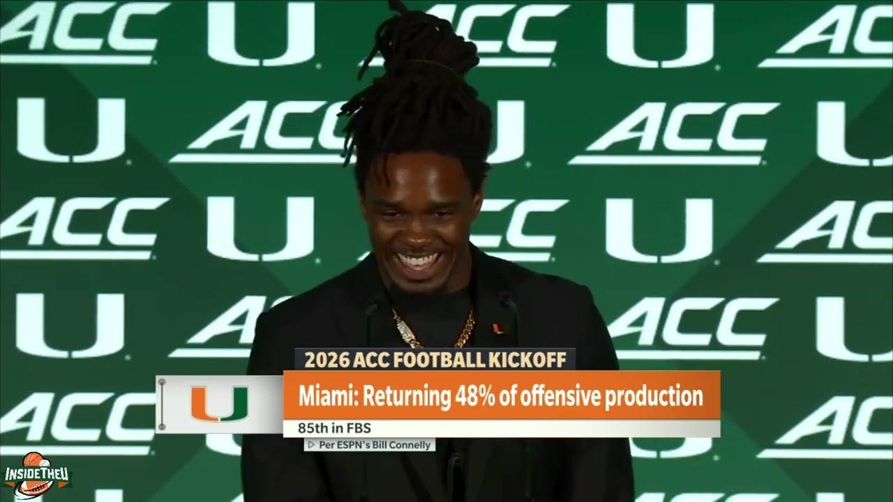 Mark Fletcher & Darian Mensah on Miami's Upcoming Season | 2026 ACC Kickoff