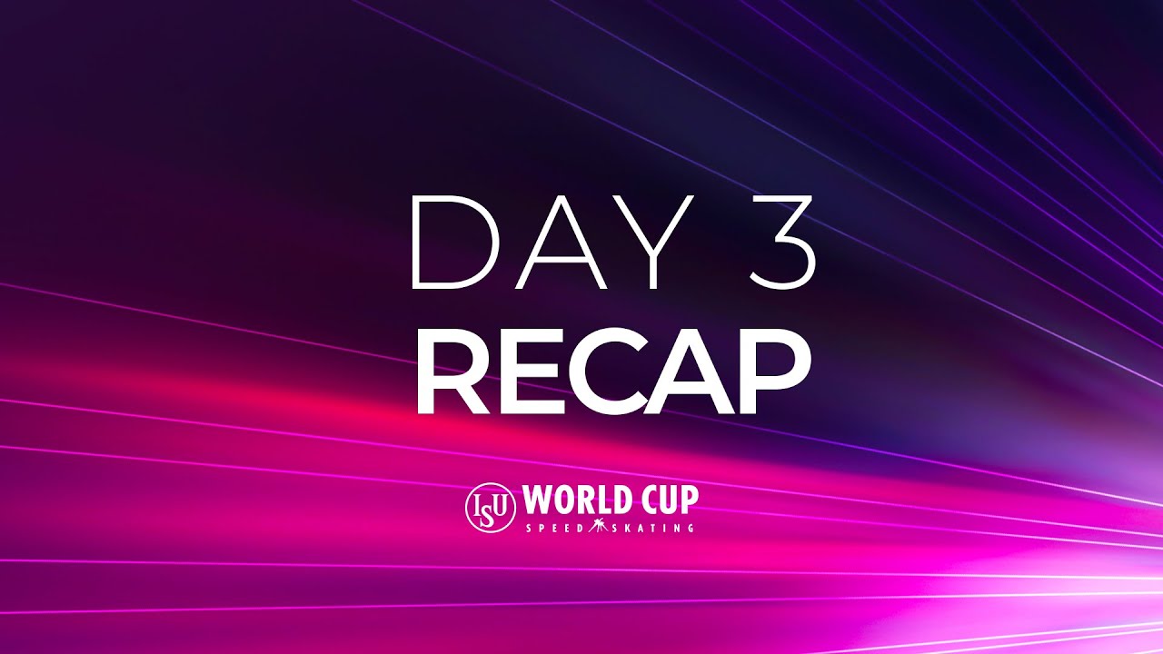 Day 3 | Recap | ISU World Cup Speed Skating 2021/2022 | Salt Lake City | #SpeedSkating