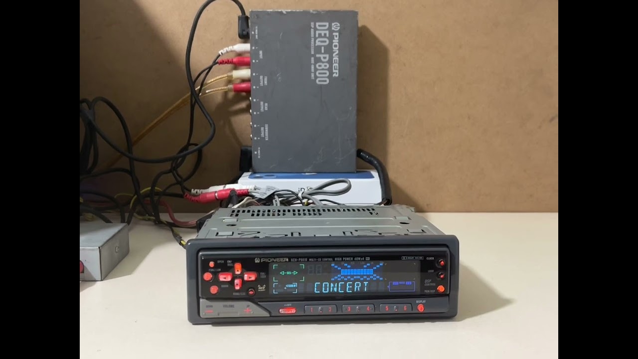 PİONEER KEH-P8610 & DEQ-P800 DSP