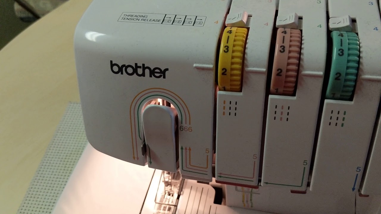 Coverstitching thin fabric on the Brother 2340