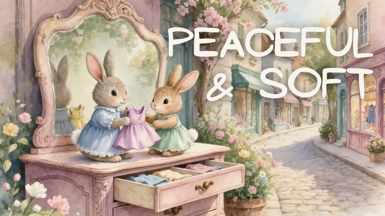 Soft Instrumental Music – Cozy Animal World & Mom and Daughter Scenic Moments (30 Min)