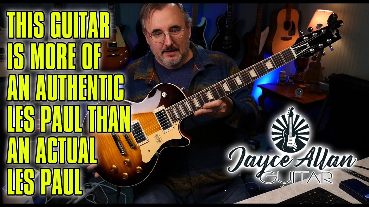 Больше похоже на аутентичный Les Paul, чем на настоящий Les Paul