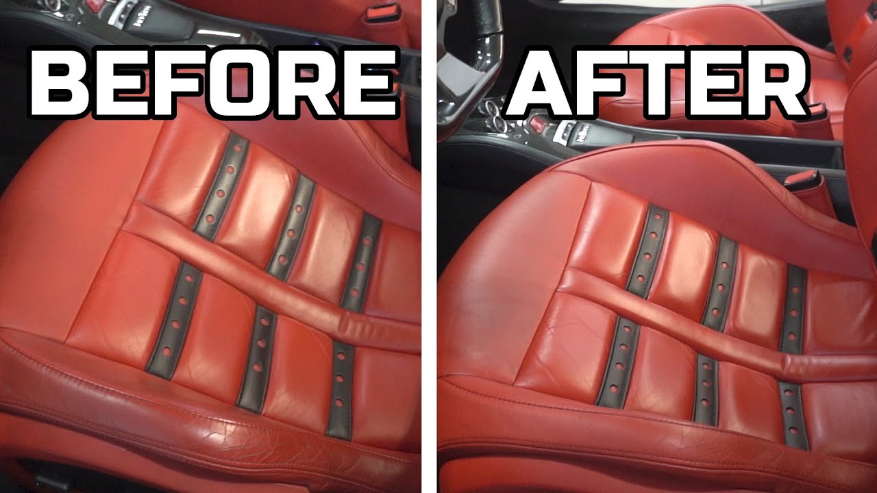 Simple way to CLEAN LEATHER to PERFECTION & Paint Correction Tips with Authentic Details