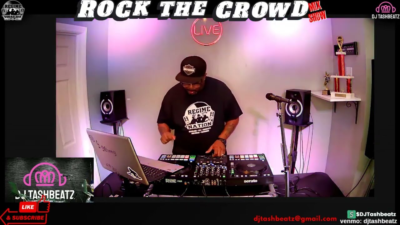 rock the crowd Is mix show Dj G Money & Thoro 1