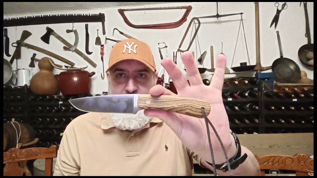 JOKER MONTAÑERO UN CUCHILLO COLONIAL DE LINEAS ESPECTACULARES. #bushcraft #campo #cuchillos #knive