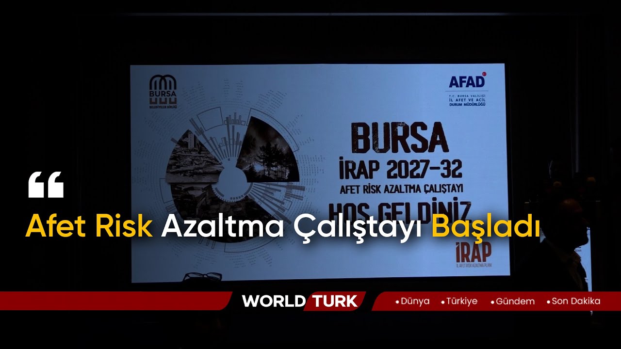 🔴Afet Risk Azaltma Çalıştayı Başladı📍 #bursa #yıldırımbelediyesi