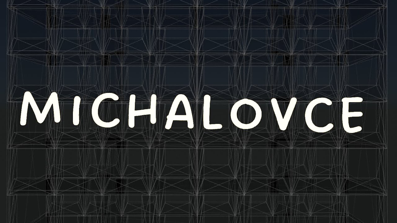 myst&eacute;rium slovensk&eacute;ho malomesta / MICHALOVCE