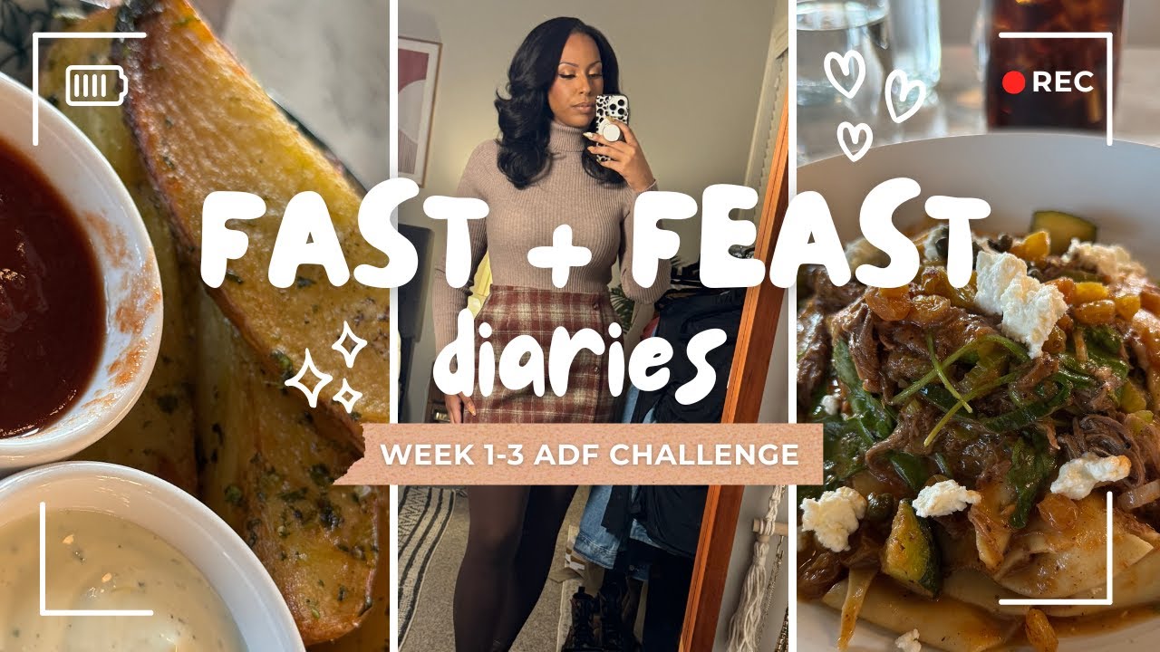 FAST + FEAST DIARIES:  WEEK 1-3 | ANNIVERSARY, RETHINKING GOALS, PLAN FOR THE HOLIDAYS, MAINTENANCE