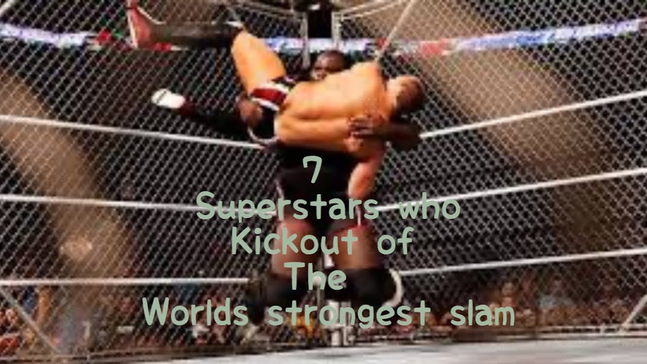 7 wwe superstars who kicked out of the Worlds strongest Slam
