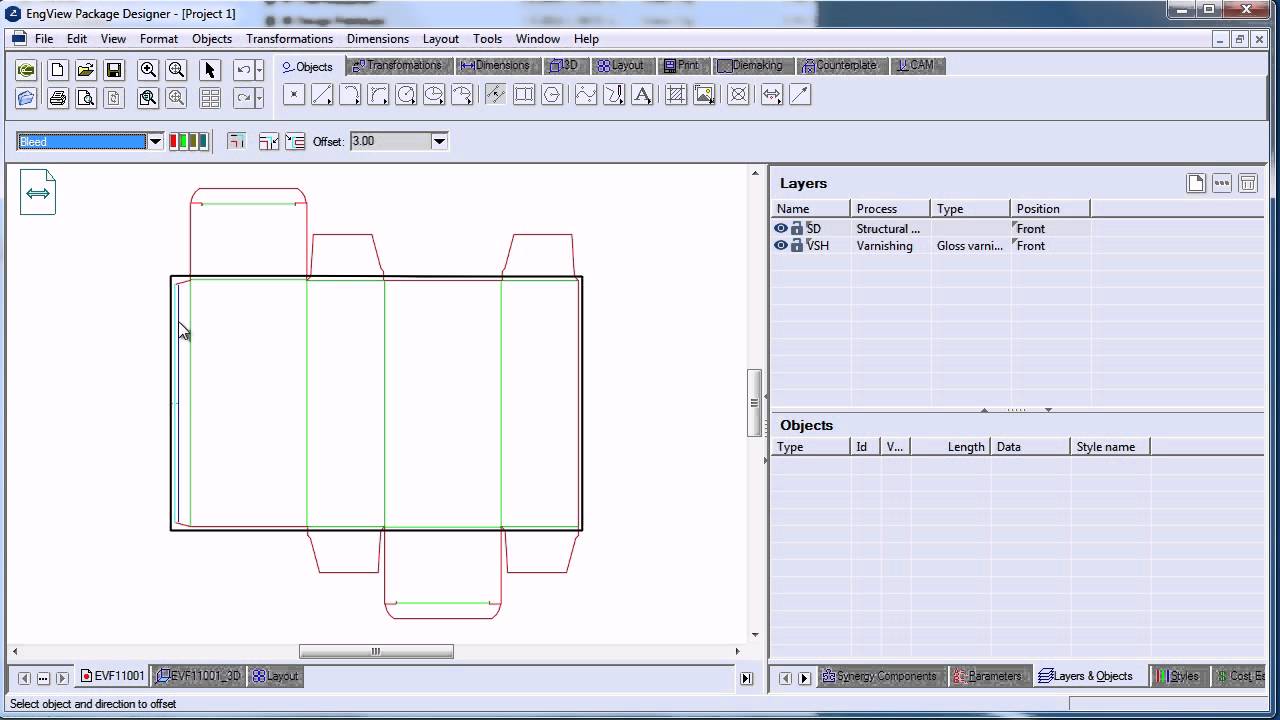 EngView packaging design software | Varnish Blanket Design