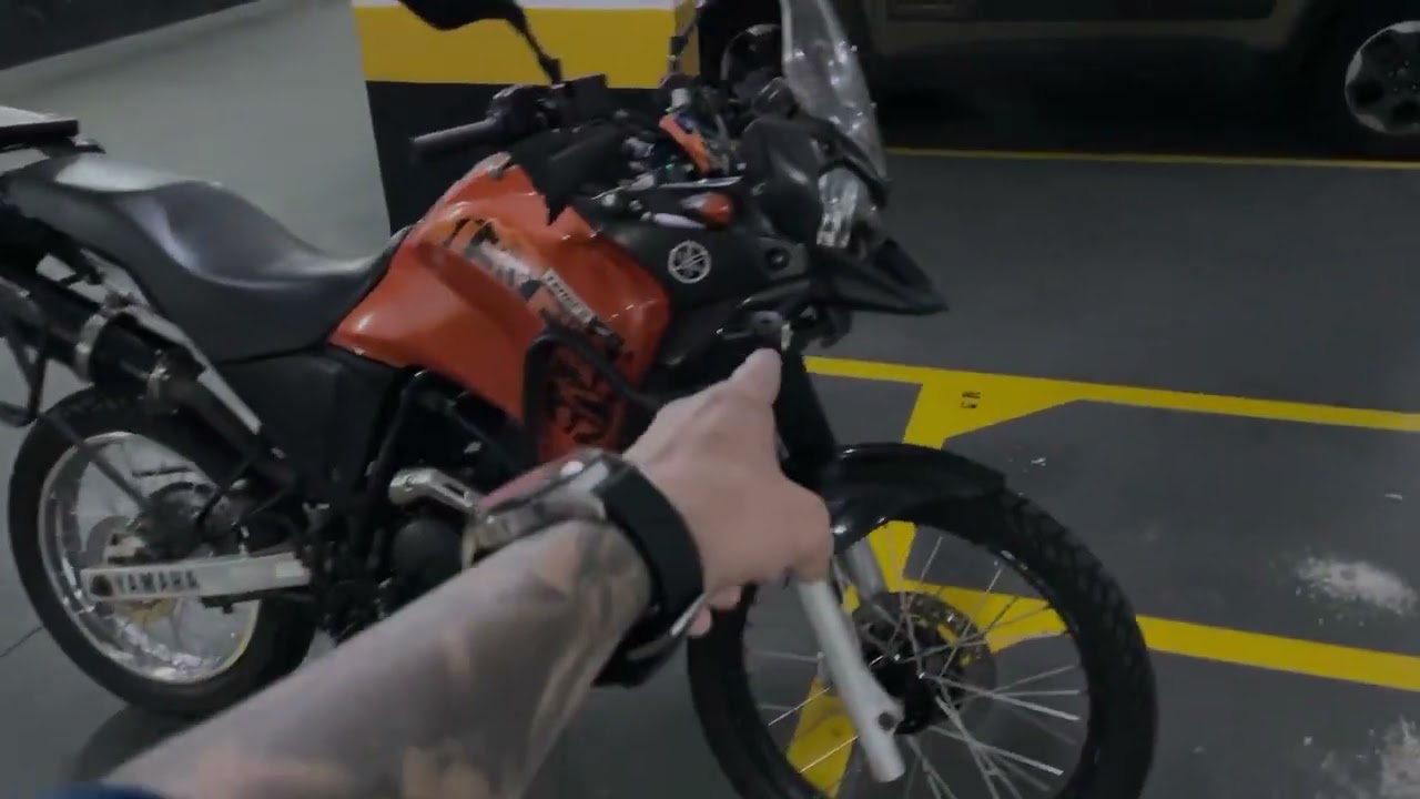 OLHA OS ACESSÓRIOS QUE EU COLOQUEI NA MINHA TENERE 250 / ESCAPAMENTO COYOTE RS3 / PARALAMA ALTO🔥