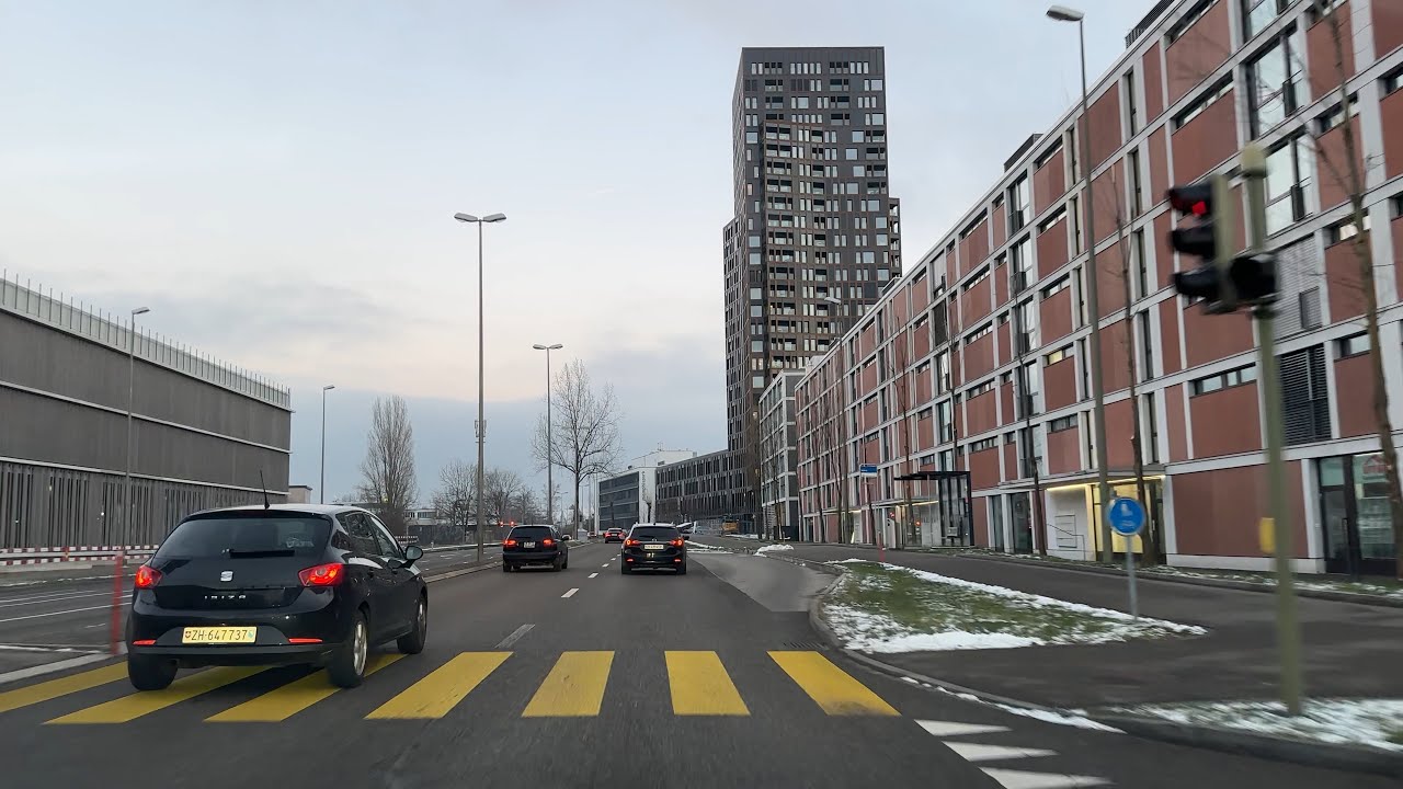 Winter Drive through Germany & Switzerland 🇩🇪🇨🇭 Jestetten to Dübendorf 2024