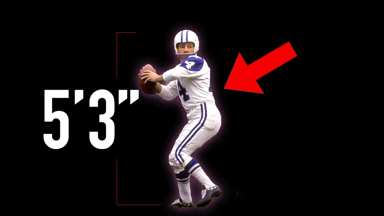 The Shortest Quarterbacks in NFL History