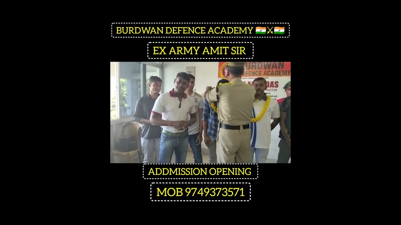 Defens-e Career Gorte Chan? 10th-er Pore Join Korun Burdwan Defence Academy”