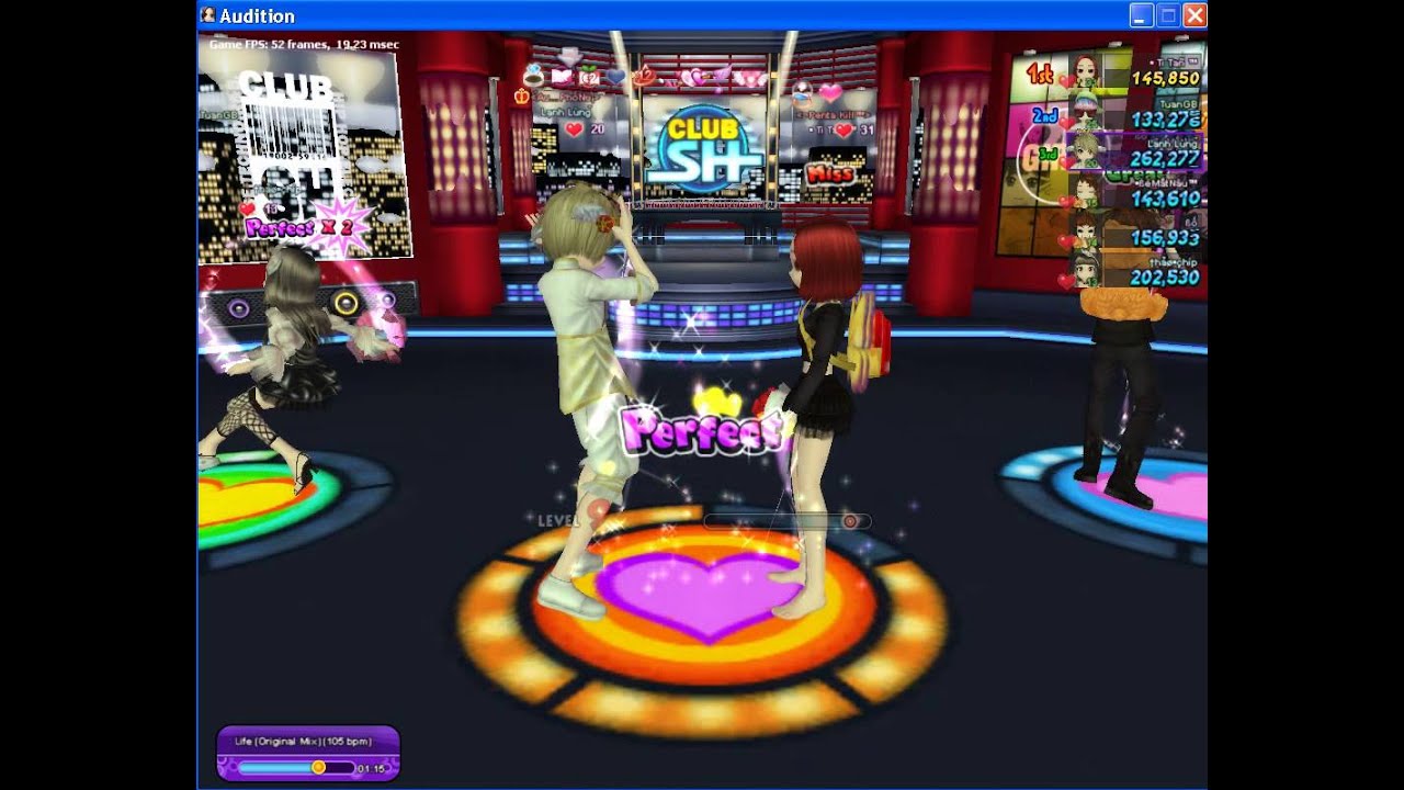 Audition Việt Nam : Club Dance II- 4 phím - Wild Life (Original Mix) Hoaprox 105bpm (p.182)
