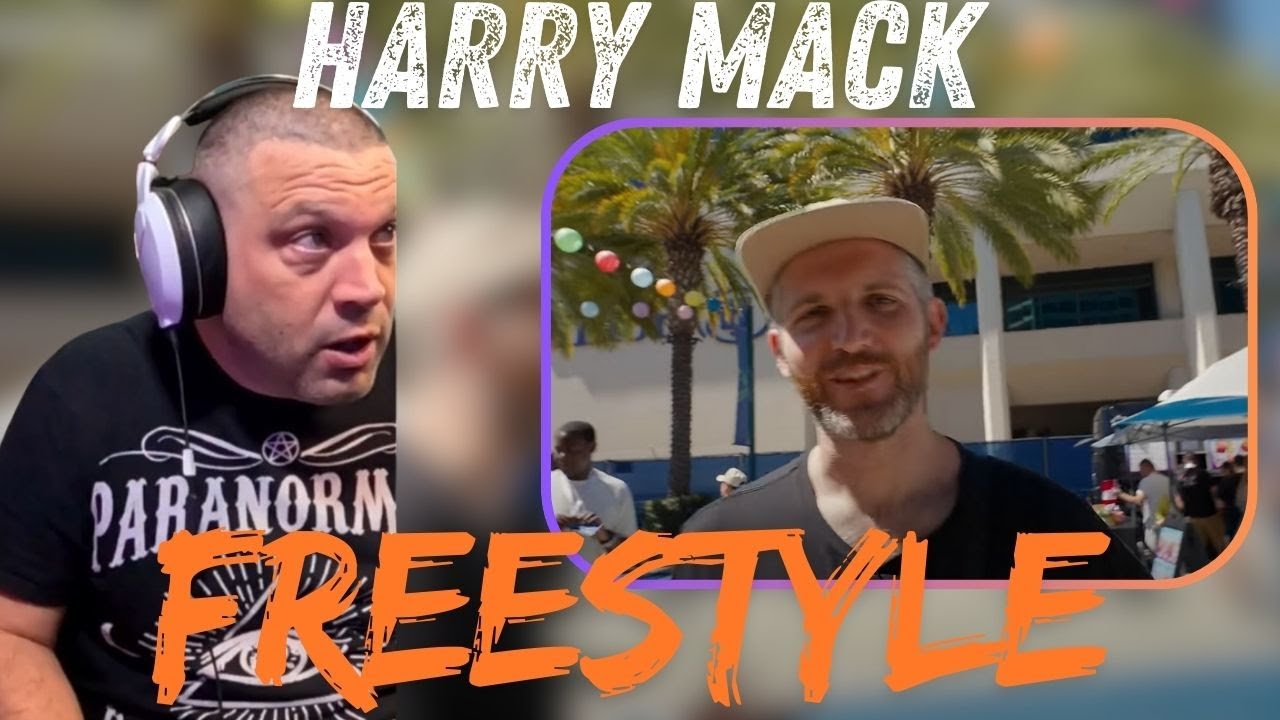 Who Is Harry Mack?? | Harry Mack 13 Minute One-Take Freestyle Through VidCon  (Reaction!!!)