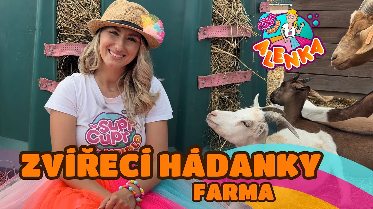 Hrajeme si s Alenkou - Zvířecí hádanky na farmě