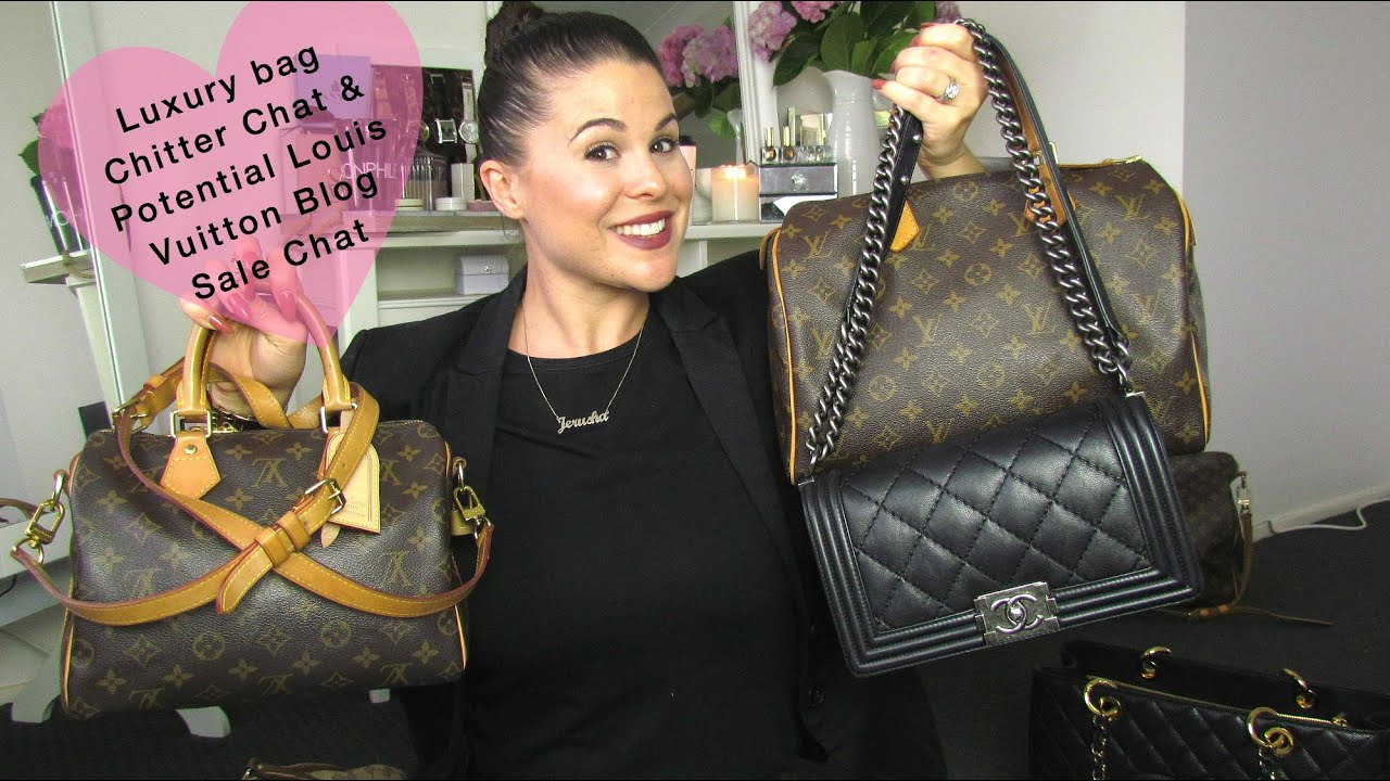 Luxury bag Chitter Chat & Potential Louis Vuitton Blog Sale Chat
