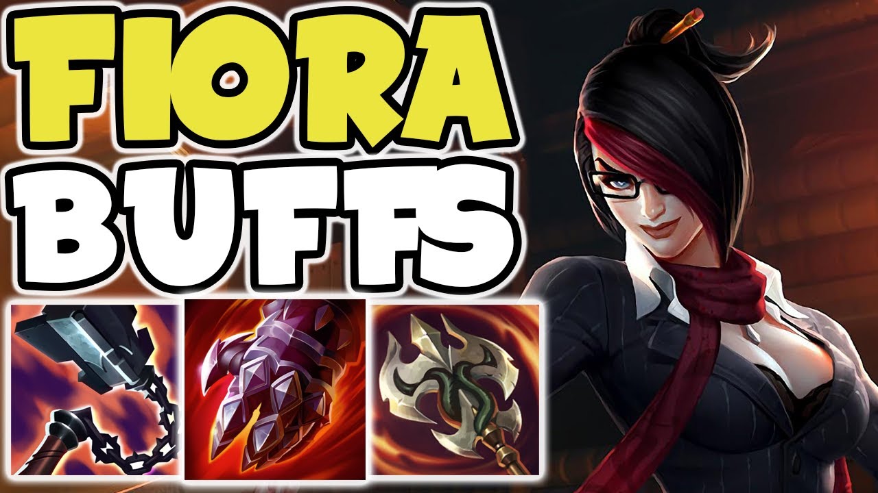 MASSIVE FIORA BUFF AFTER ITEM CHANGES - League of Legends
