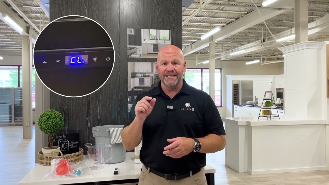 How to Clean Your U-Line Nugget Ice Machine (Models beginning with UAN/UHN/UONP & UONB-115A/B)