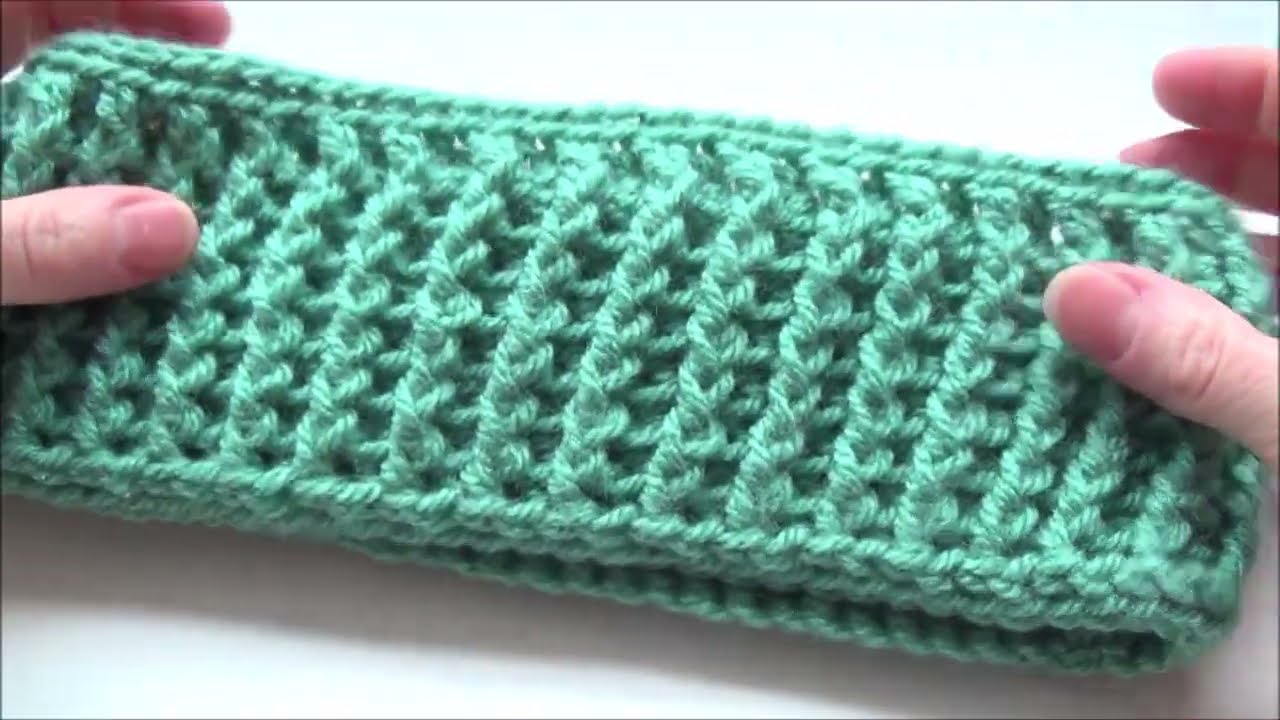 Hoofdband haken met vasten en reliefstokjes