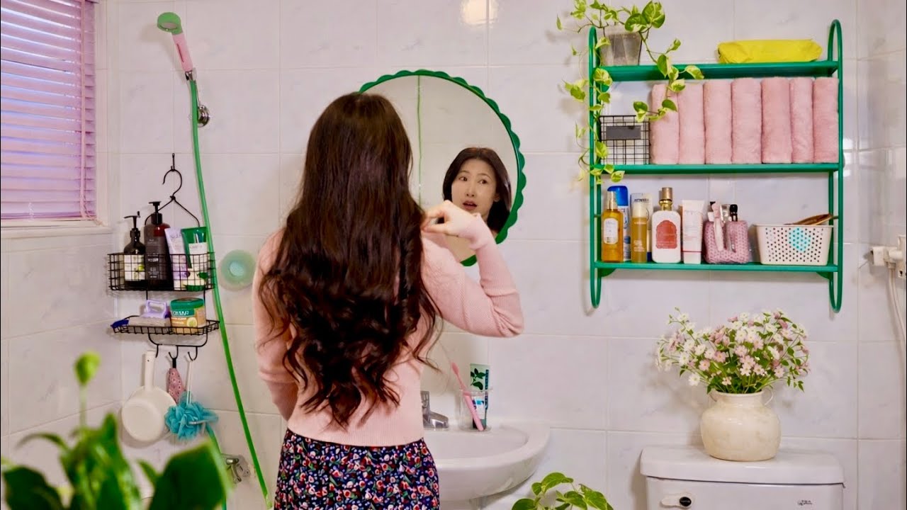 낡은 시골집 월세 욕실, 공사 없이 여자 혼자 꾸며봤어요 🛁 | 셀프 인테리어