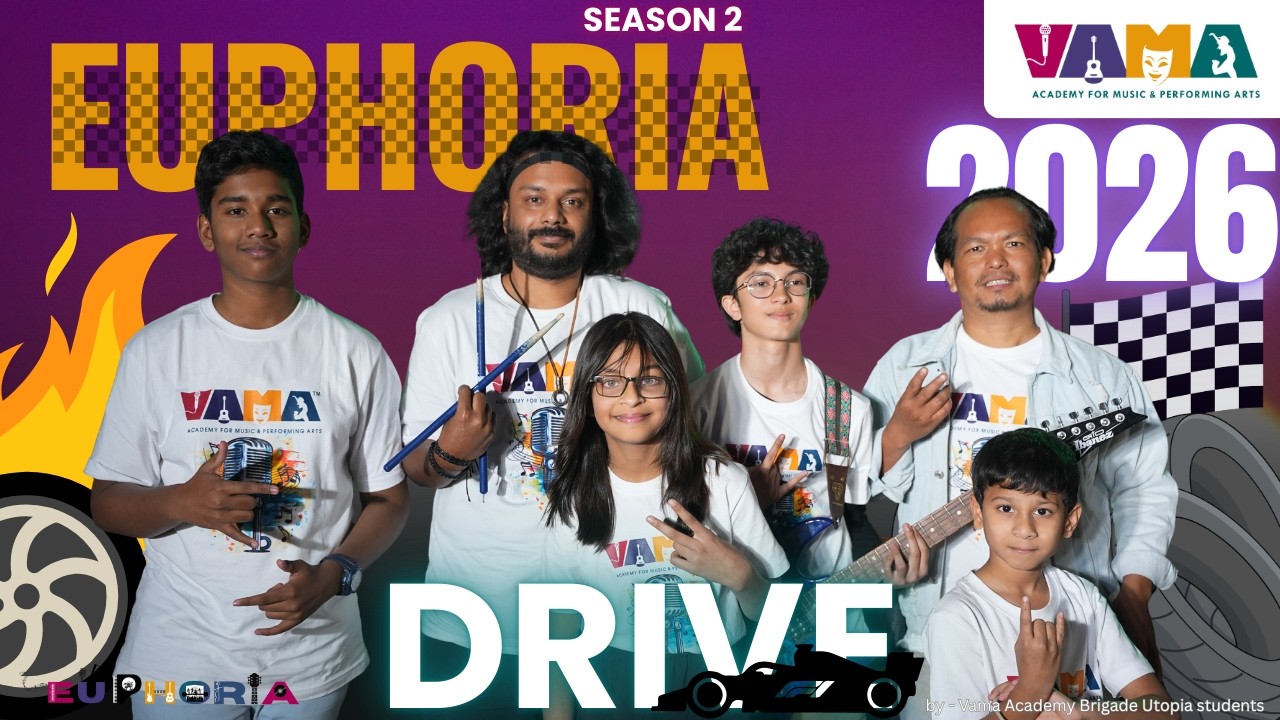 Drive - live music band kids performance - from VamaAcademy -  Euphoria S2 – 2026
