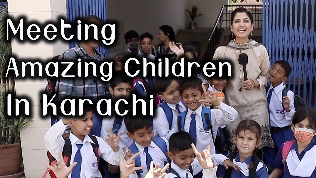 Meeting Amazing Children in Karachi - Ghazal Siddique